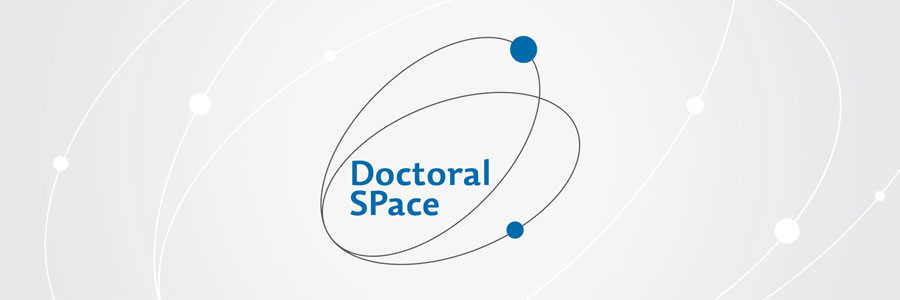 slide s logem Doctoral Space
