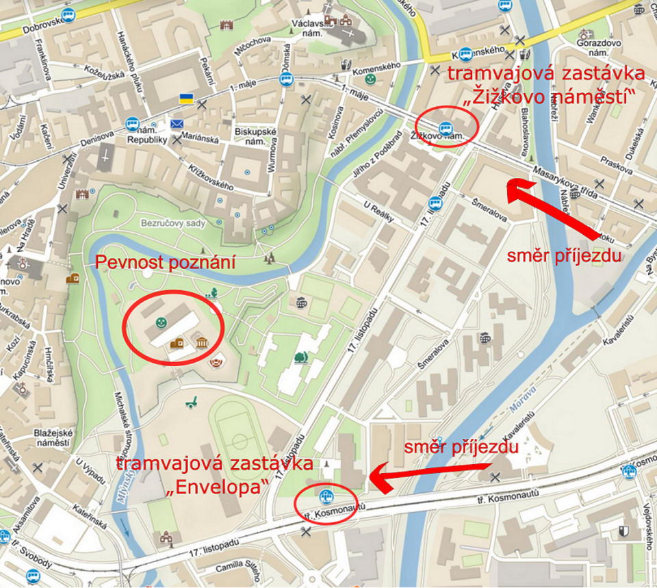 Mapa cesty do Pevnosti poznání