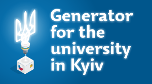 Generator for the university in Kyiv